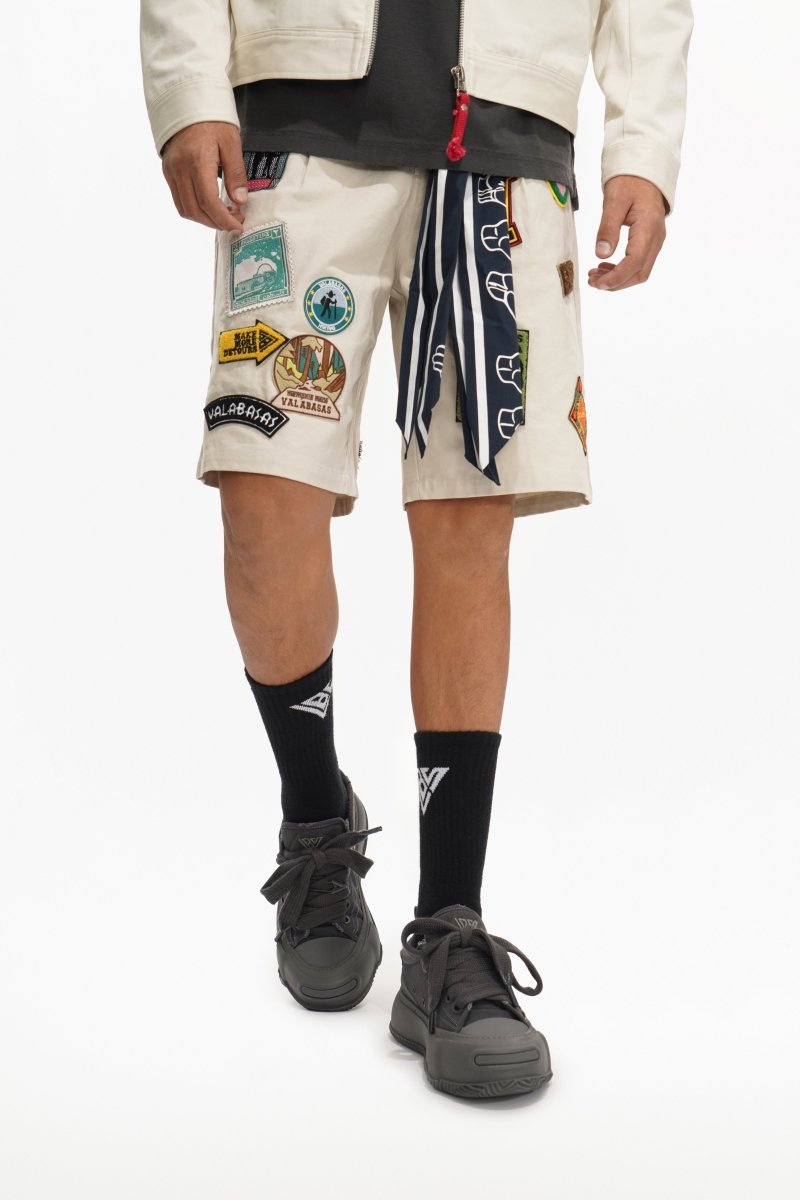 Outland Shorts Beige - Valabasas