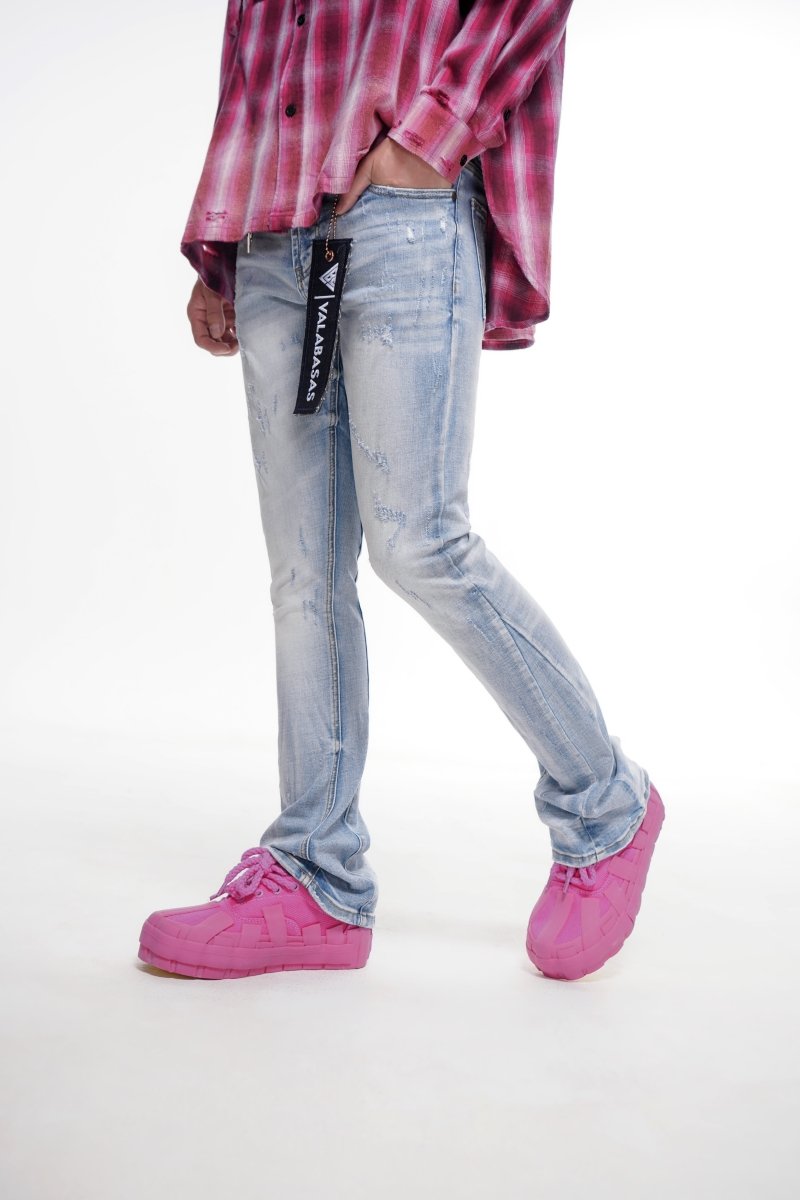 Outlawed Light Wash Stacked - Valabasas