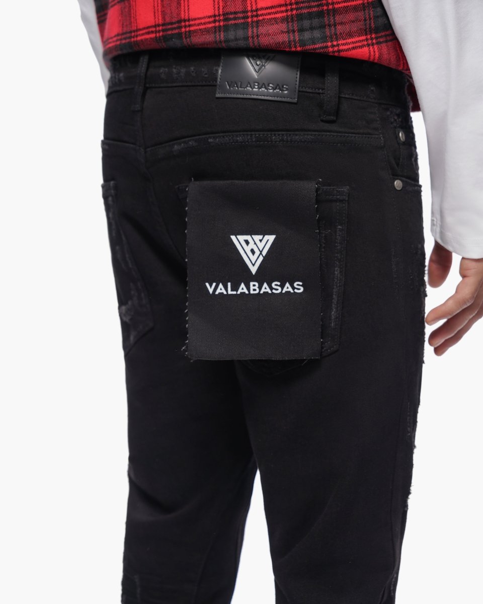 Outlawed Stacked Jet Black - Valabasas