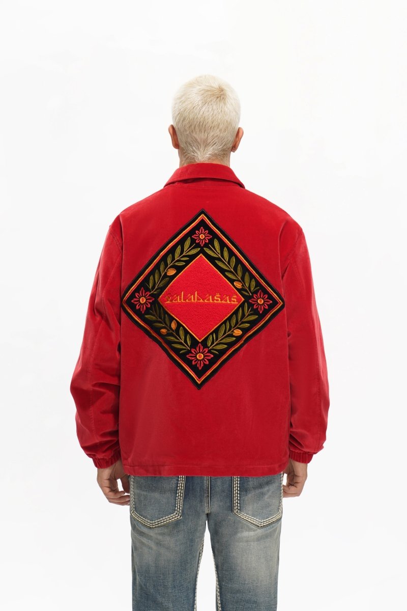 Overland Velour Red Jacket - Valabasas