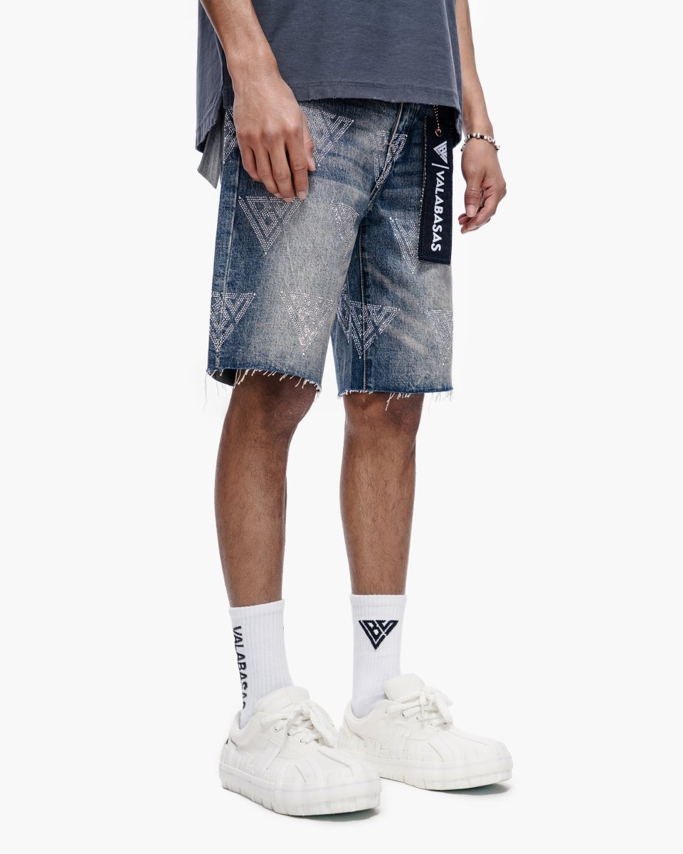 Palace Dark Blue Wash Jorts - Valabasas