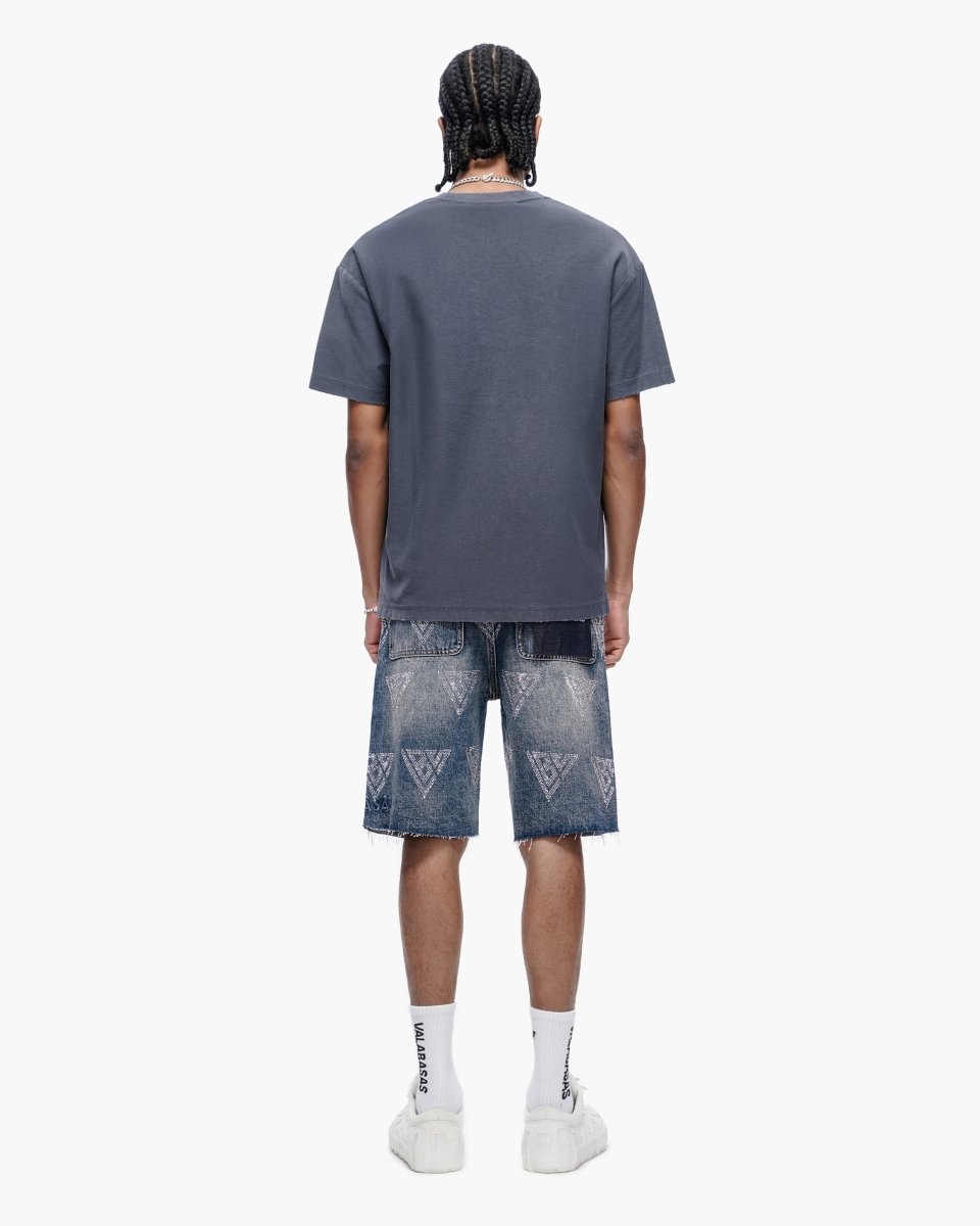 Palace Dark Blue Wash Shorts – Valabasas