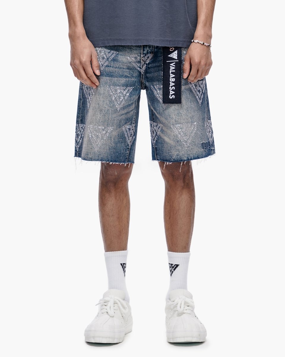 Palace Dark Blue Wash Jorts - Valabasas