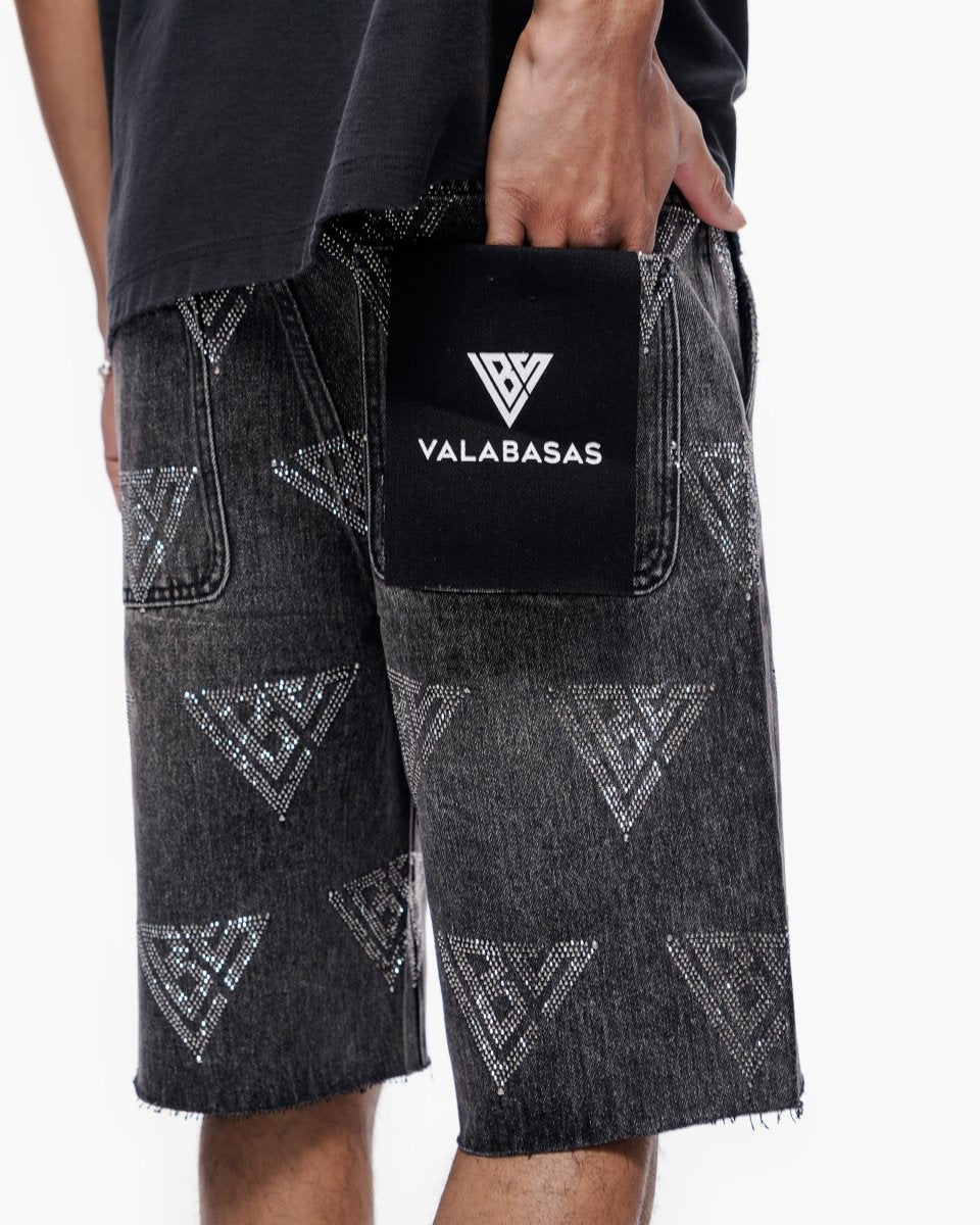 Palace Grey Wash Jorts - Valabasas