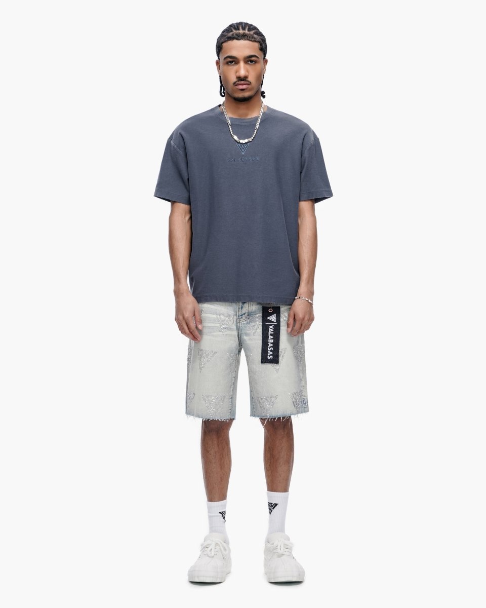 Palace Light Blue Wash Jorts - Valabasas