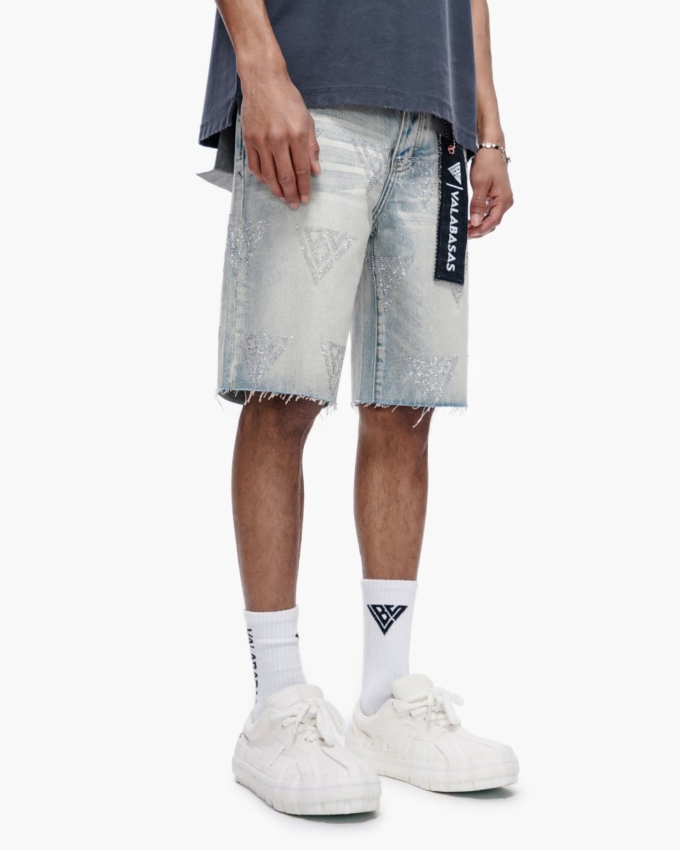 Palace Light Blue Wash Jorts - Valabasas