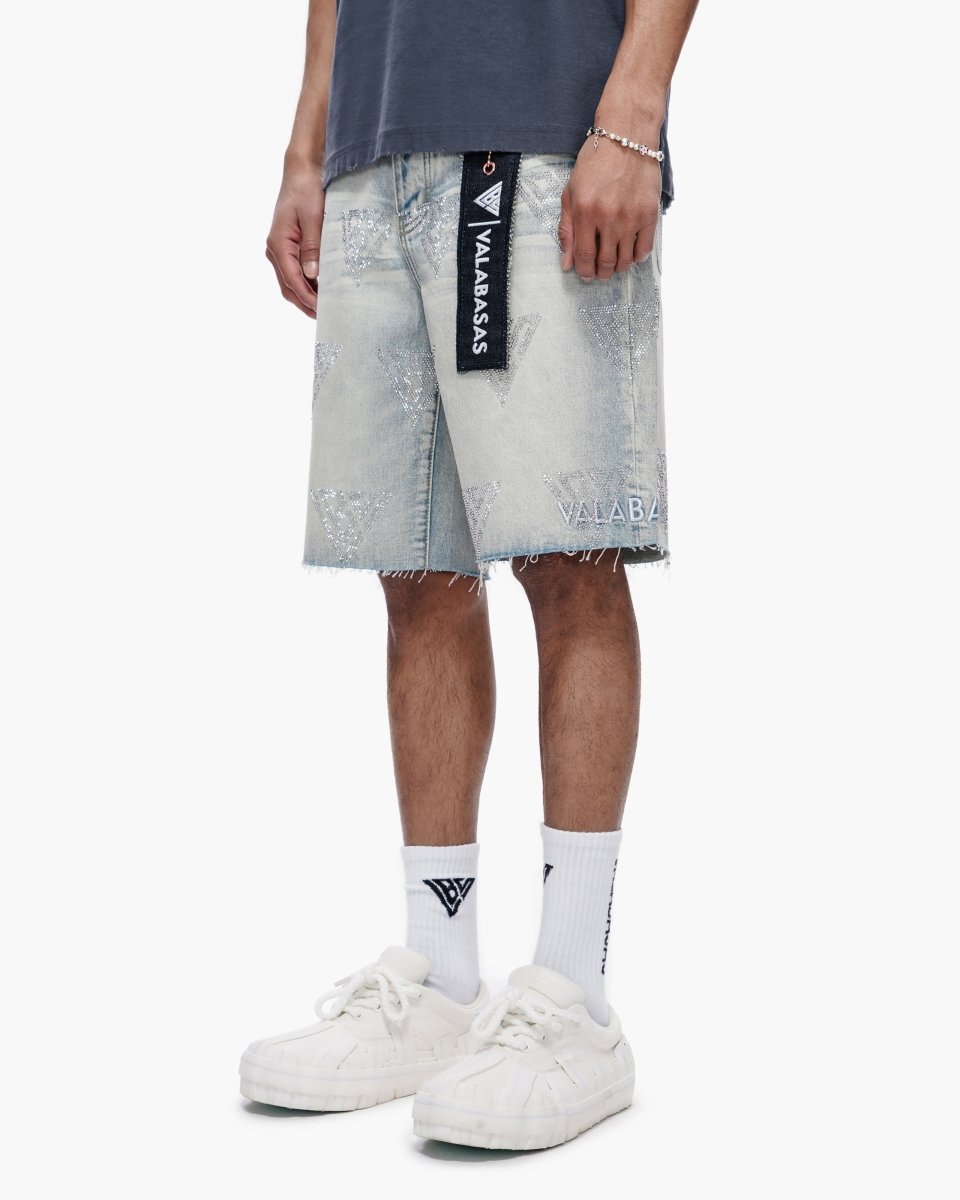 Palace Light Blue Wash Jorts - Valabasas