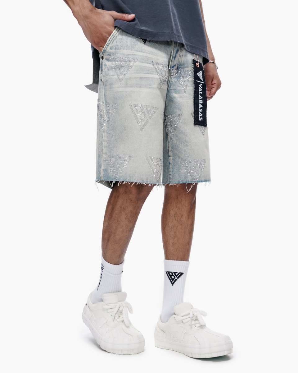 Palace Light Blue Wash Jorts - Valabasas