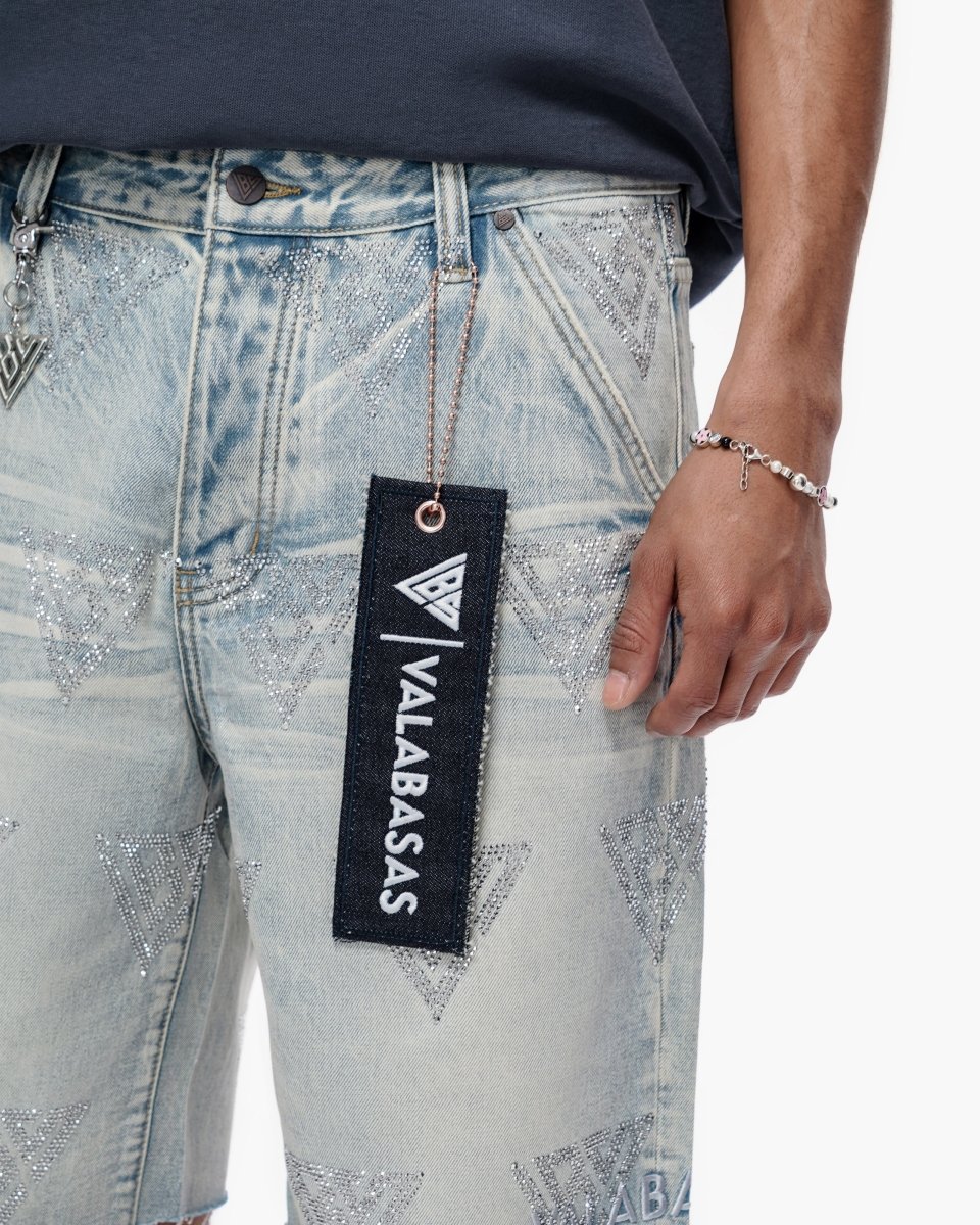 Palace Light Blue Wash Jorts - Valabasas