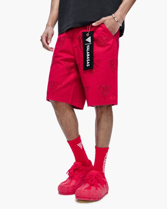 Palace Red Jorts - Valabasas