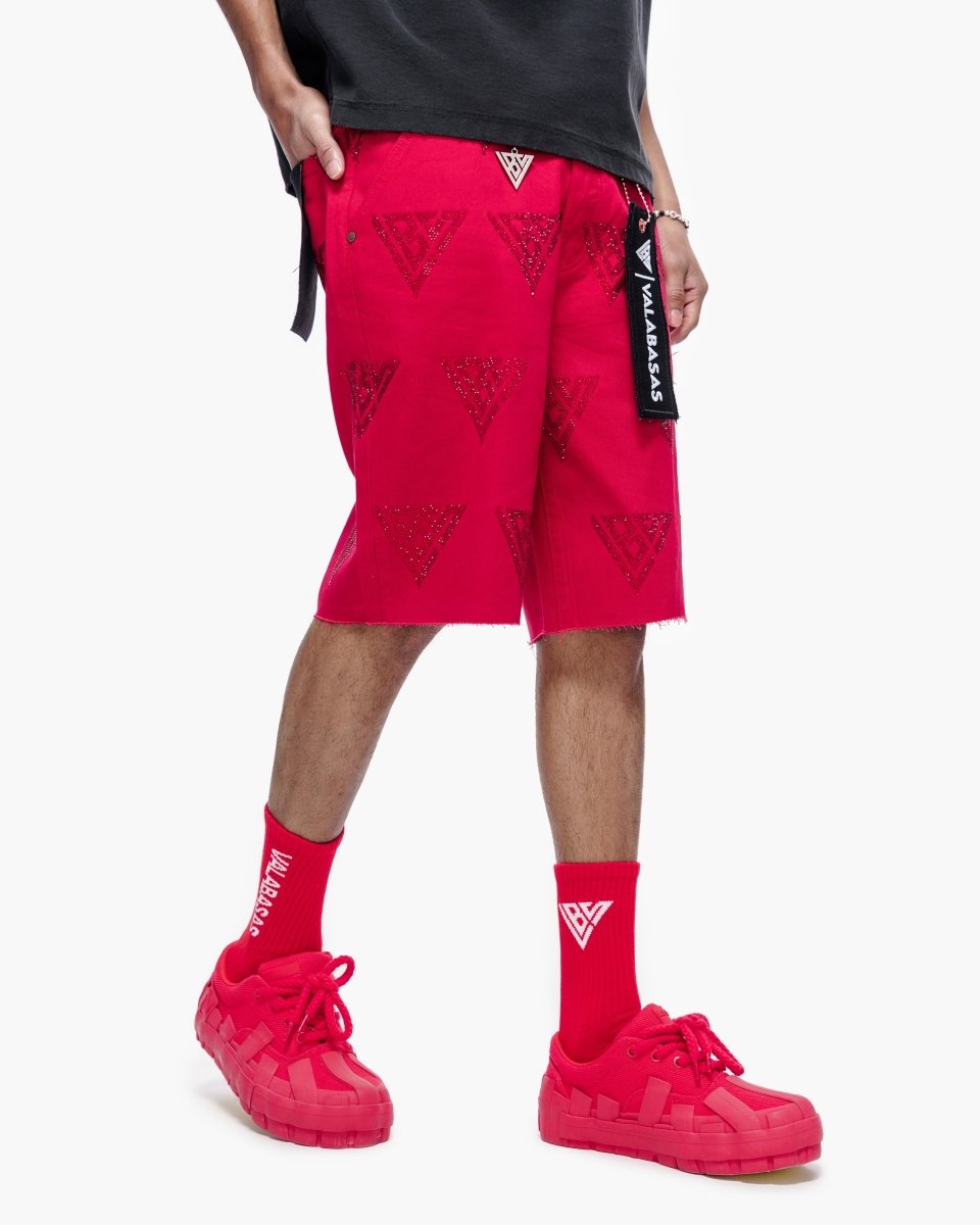 Palace Red Jorts - Valabasas