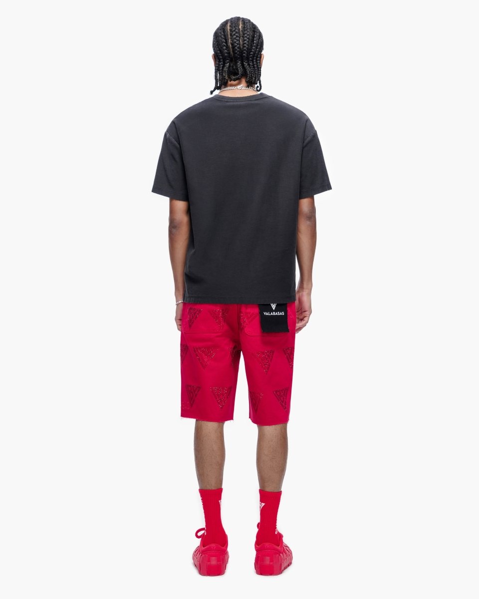 Palace Red Jorts - Valabasas