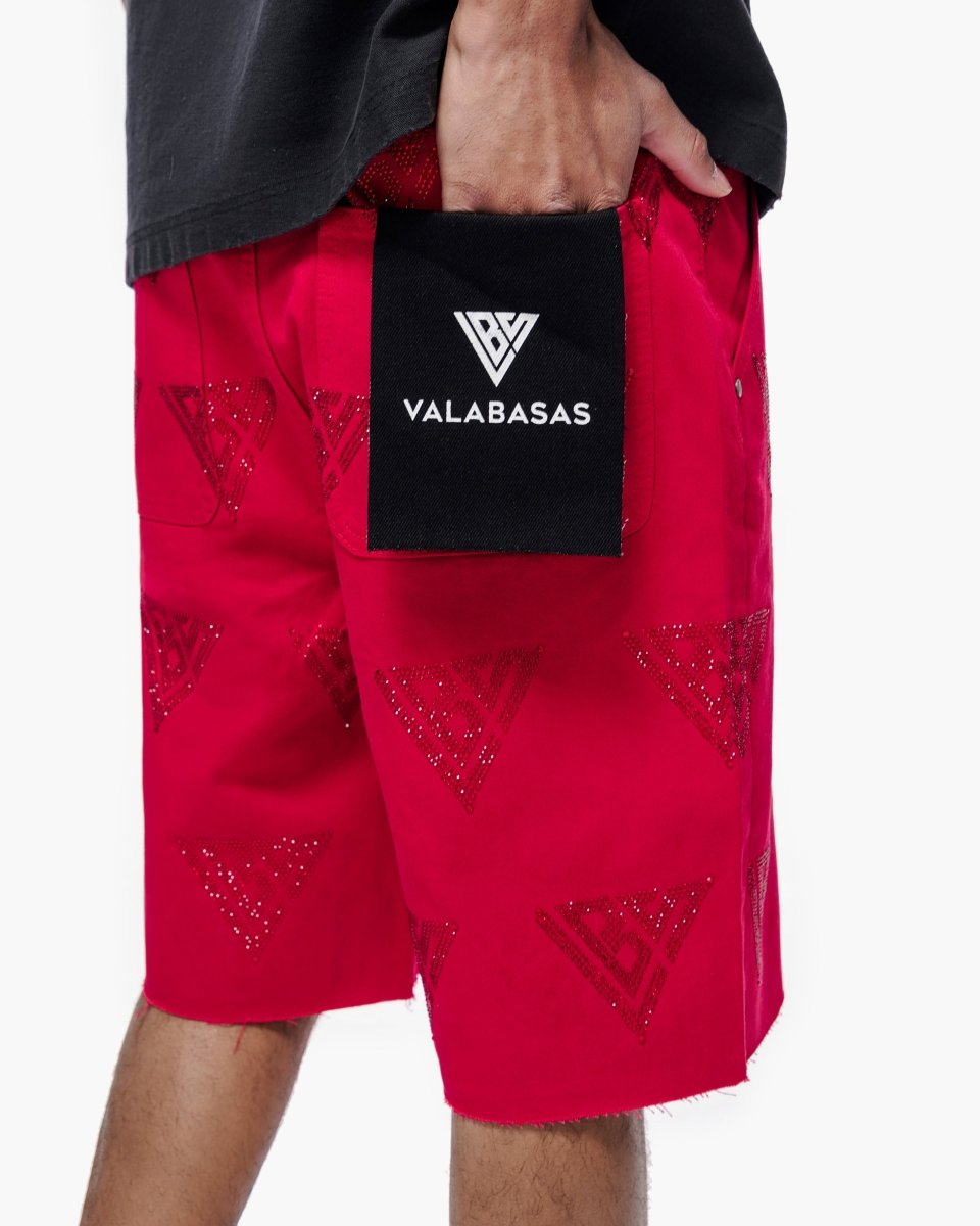 Palace Red Jorts - Valabasas