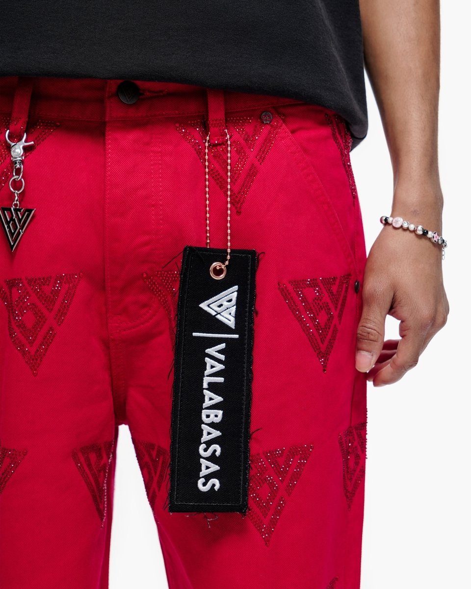 Palace Red Jorts - Valabasas