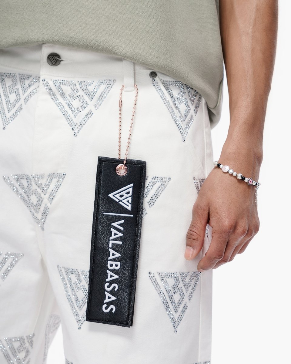 Palace White Jorts - Valabasas