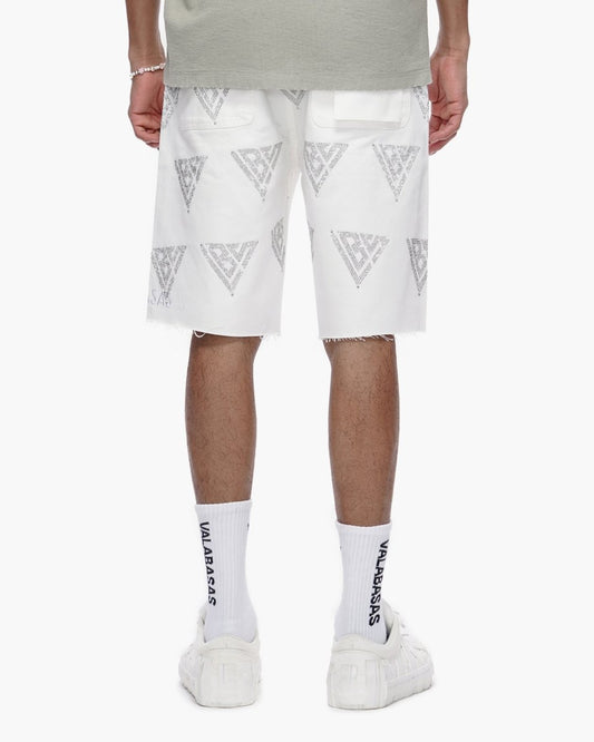 Palace White Jorts - Valabasas