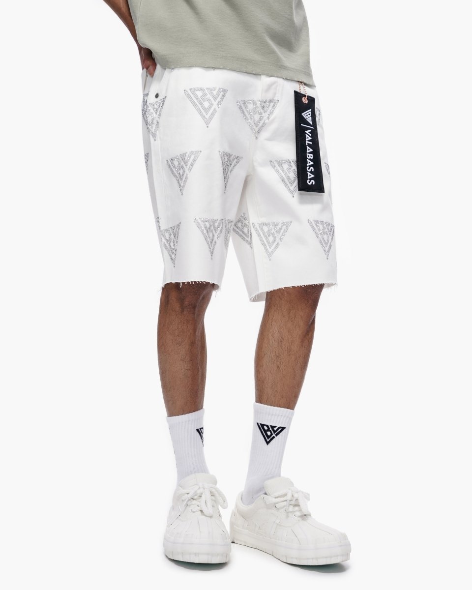 Palace White Jorts - Valabasas