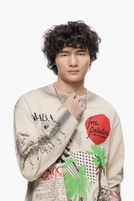 Pali Long Sleeve Tee White - Valabasas