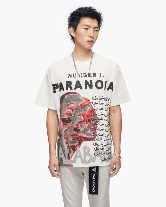 Paranoid Tee White - Valabasas