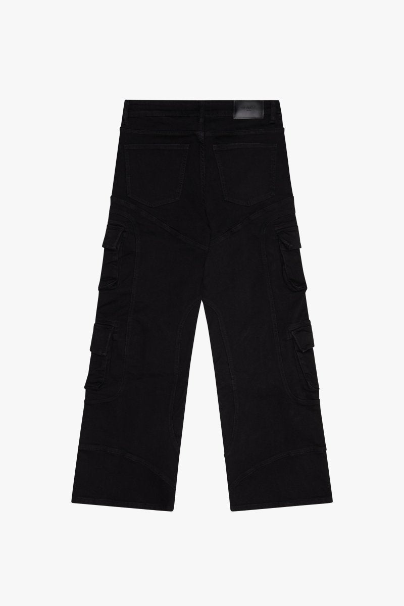 PatchFade Black Baggy Jeans - Valabasas