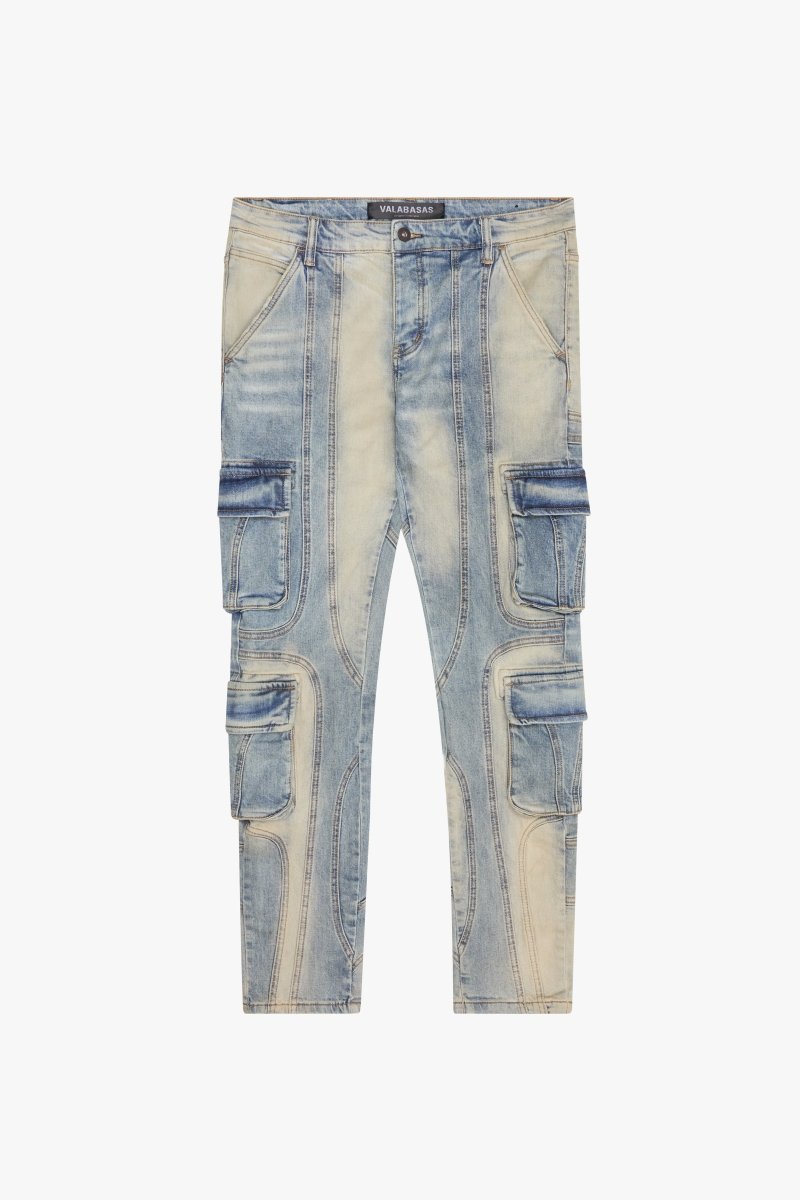 Patchfade Vintage Wash Skinny - Valabasas