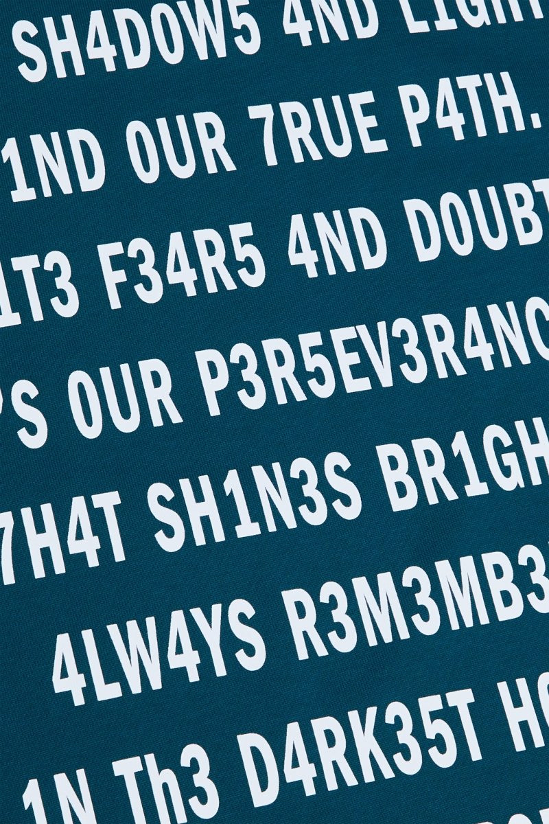 "PATHFINDER" OVERSIZED TEE BLUE - Valabasas