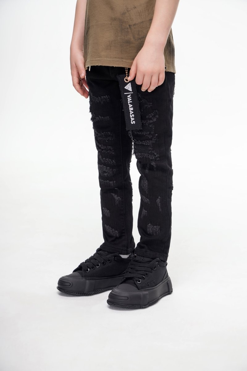 Payload Kids Skinny Denim Black - Valabasas