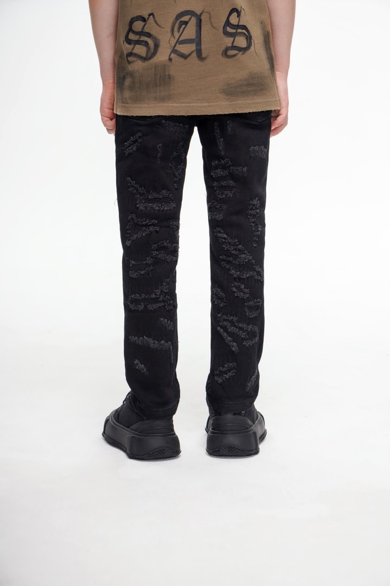 Payload Kids Skinny Denim Black - Valabasas