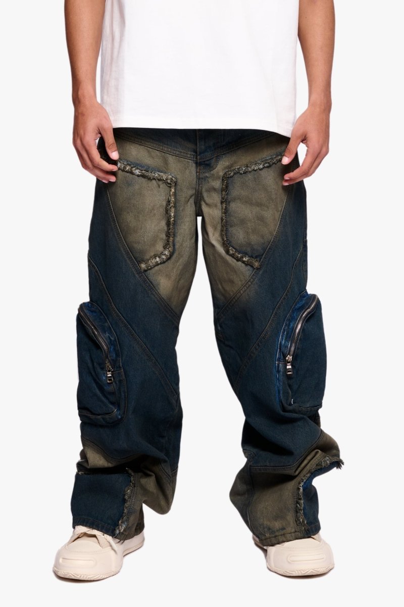 Pheobe Baggy Multi Dirty Vintage - Valabasas