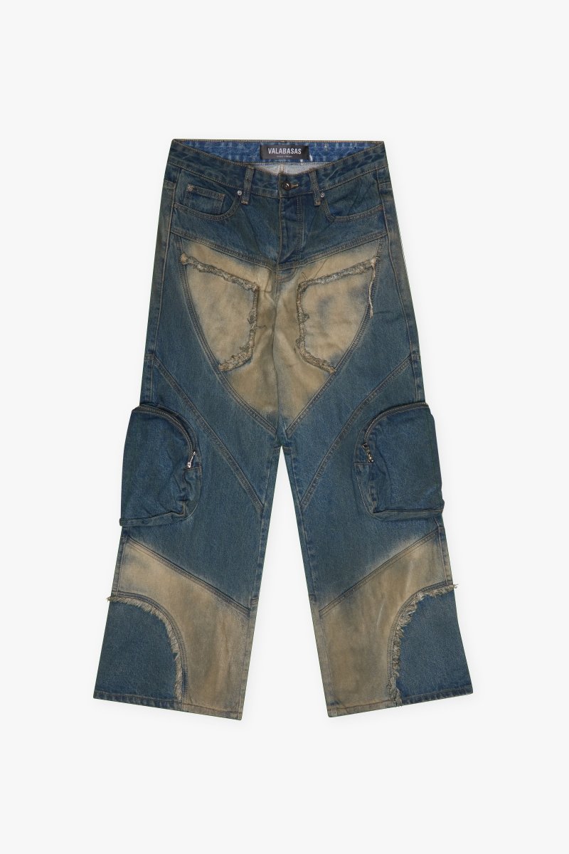 Pheobe Baggy Multi Dirty Vintage - Valabasas