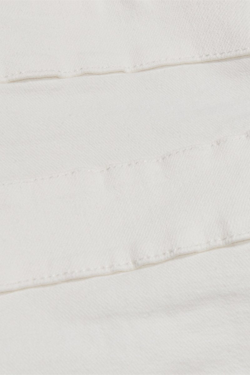 "PHOENIX" STACKED FLARE JEAN WHITE - Valabasas