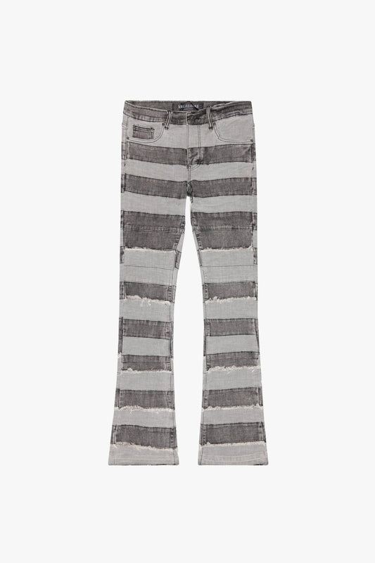 Phoenix Stacked Flare Light Grey - Valabasas