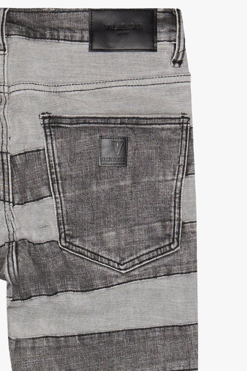 Phoenix Stacked Flare Light Grey - Valabasas