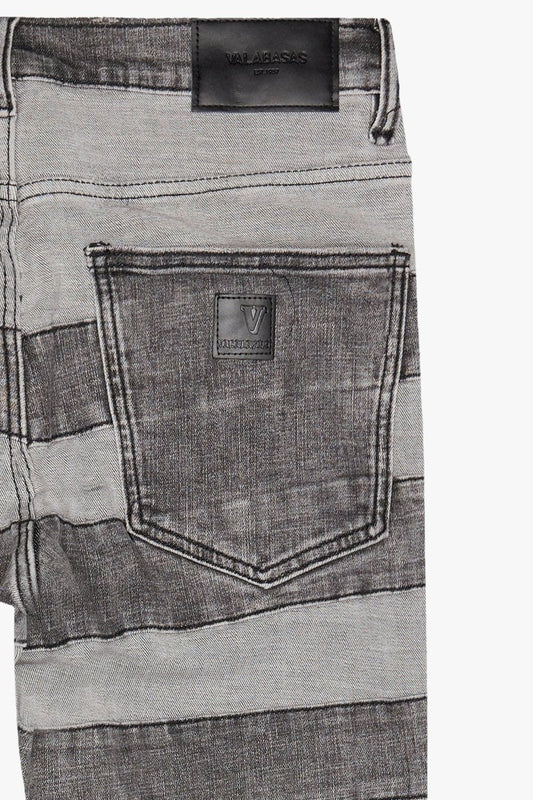 Phoenix Stacked Flare Light Grey - Valabasas