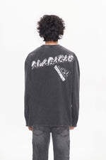 Piece Long Sleeve Tee Sunfaded Black