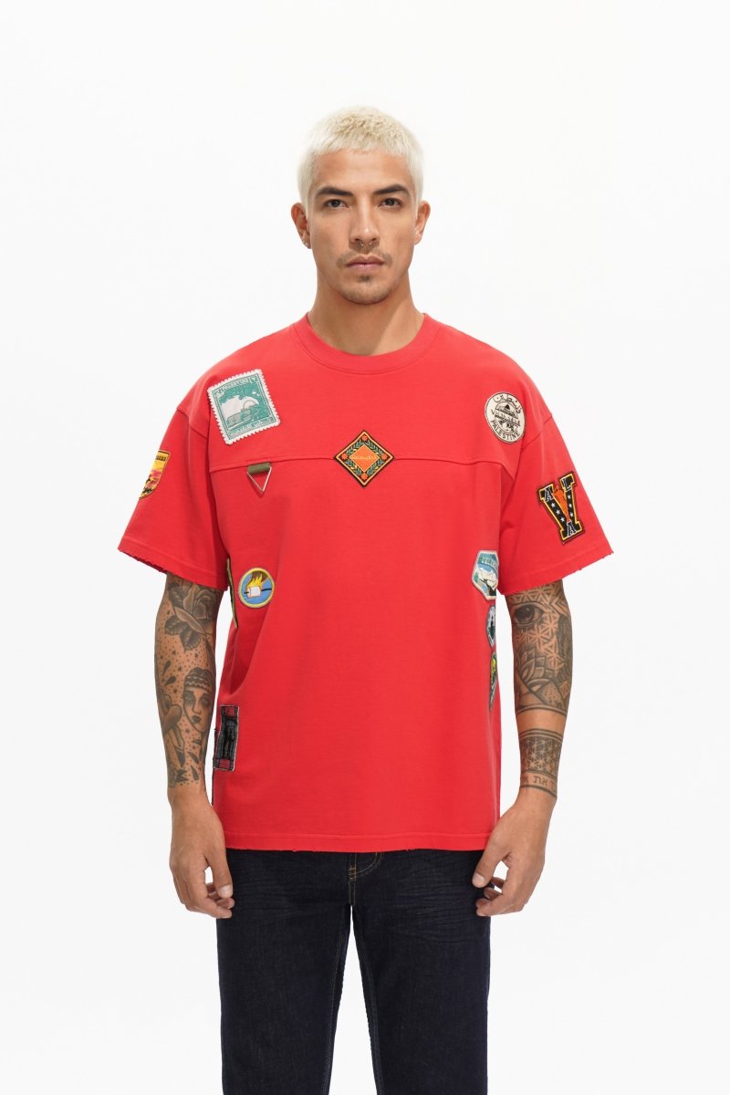 Pioneer Washed Red Tee - Valabasas