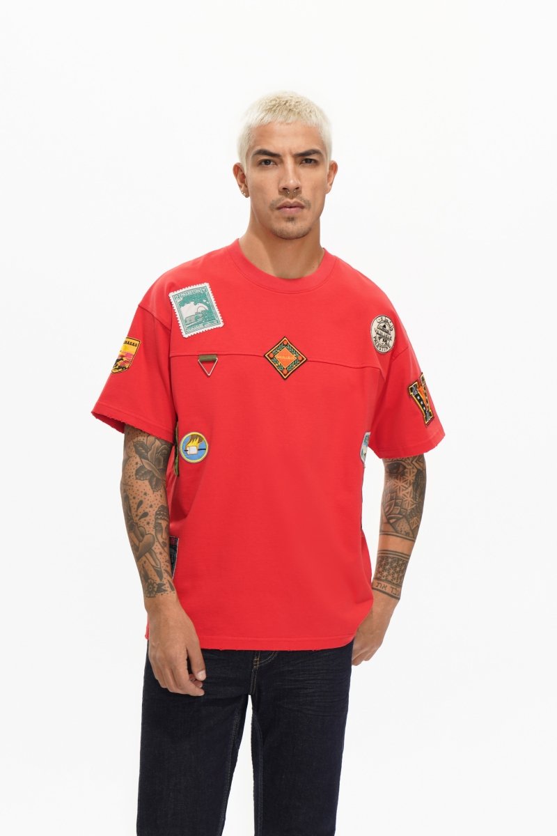 Pioneer Washed Red Tee - Valabasas