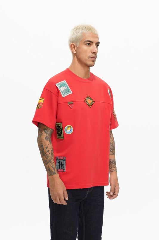 Pioneer Washed Red Tee - Valabasas