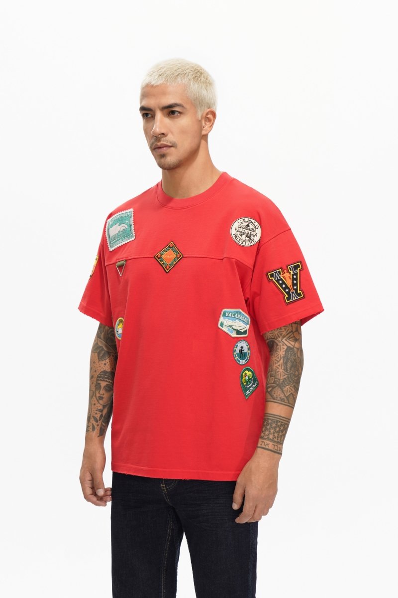 Pioneer Washed Red Tee - Valabasas