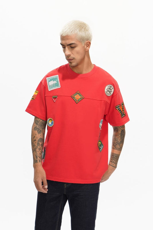 Pioneer Washed Red Tee - Valabasas