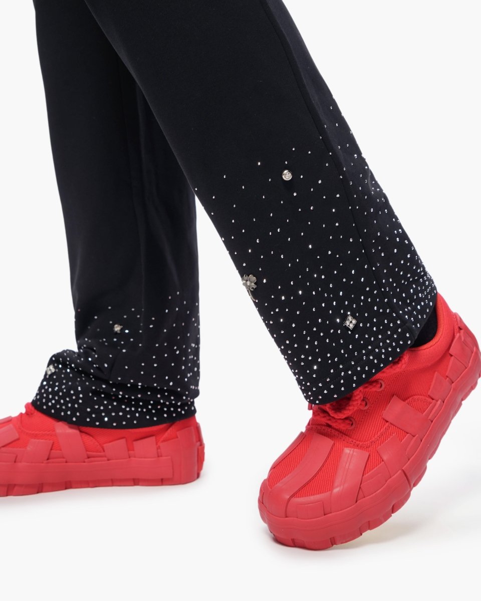 Platform Black Pants - Valabasas