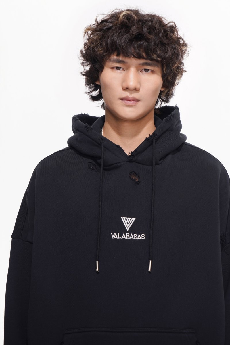 Platinum Black Hoodie - Valabasas