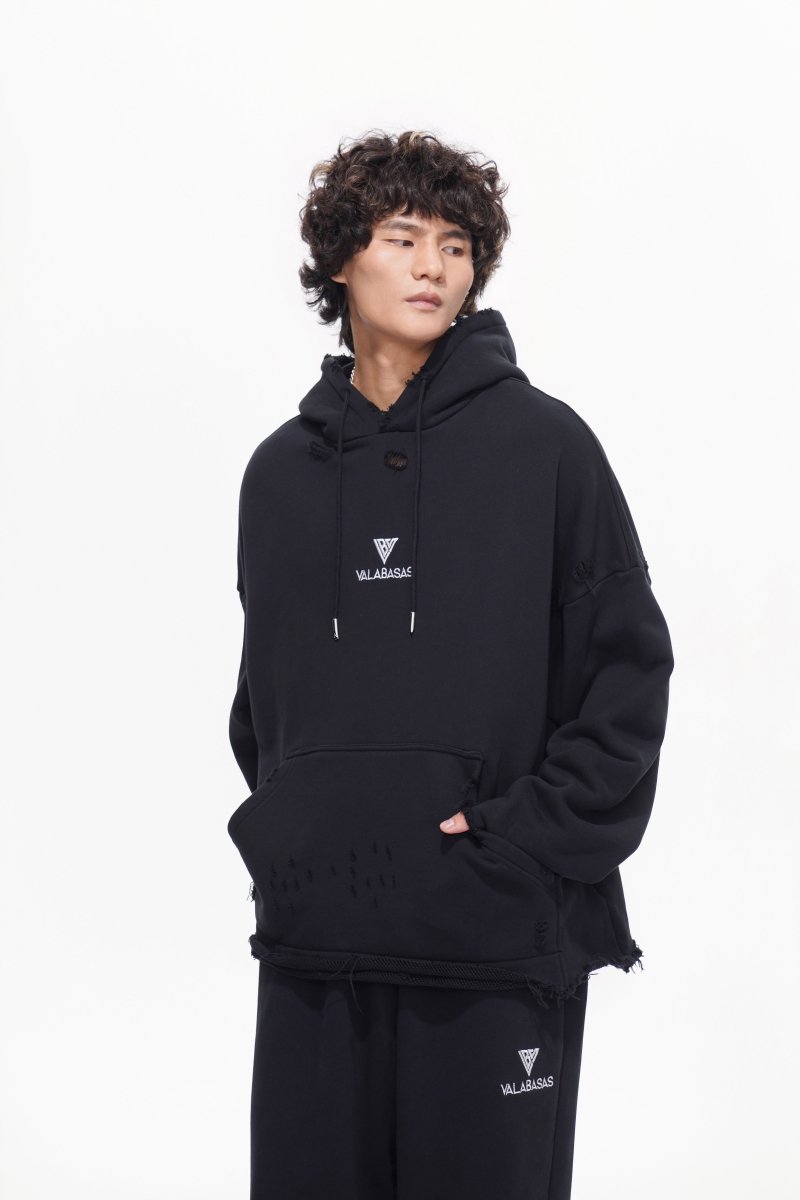 Platinum Black Hoodie - Valabasas