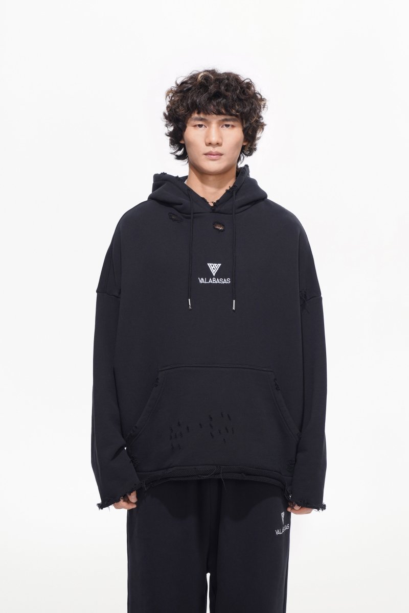 Platinum Black Hoodie - Valabasas