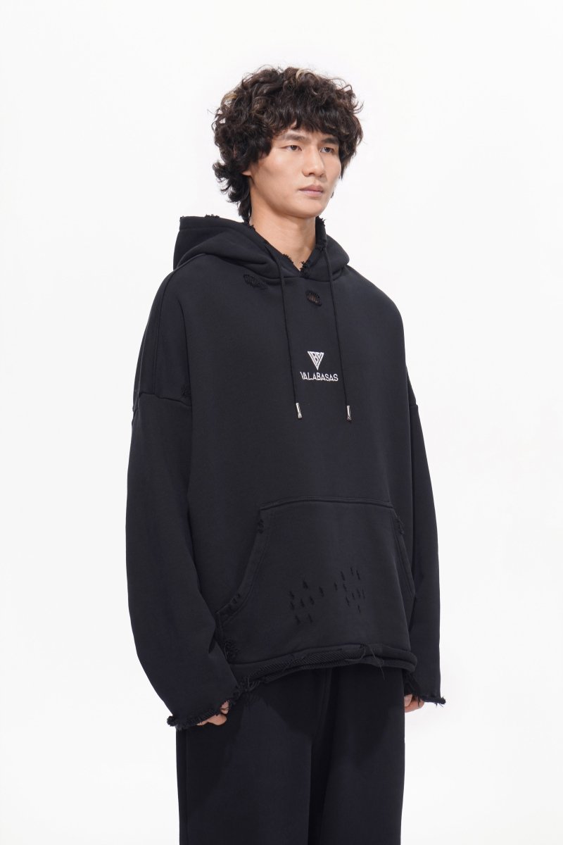 Platinum Black Hoodie - Valabasas