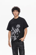 Plucked Tee Black