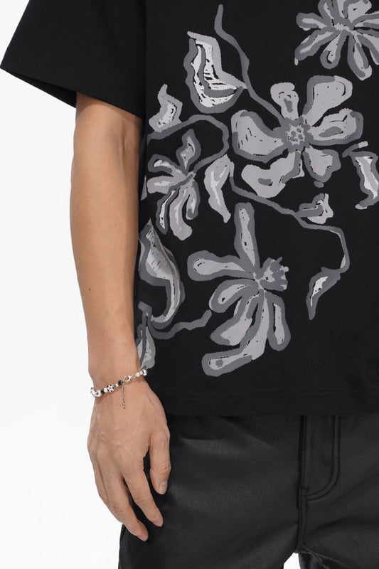 Plucked Tee Black - Valabasas