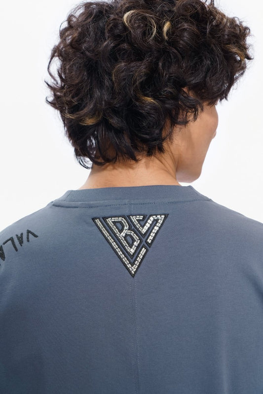 Plucked Tee Blue - Valabasas