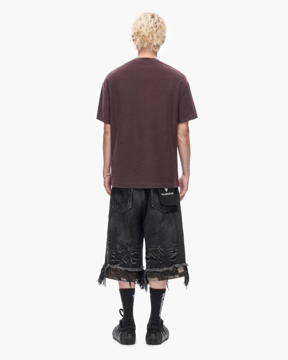 Plunder Jorts Black Wash - Valabasas