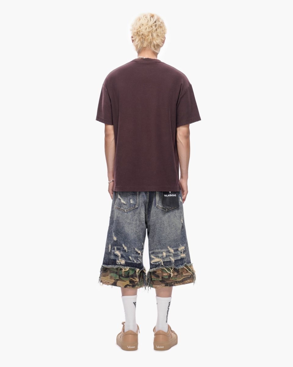 Plunder Jorts Dark Blue Wash - Valabasas